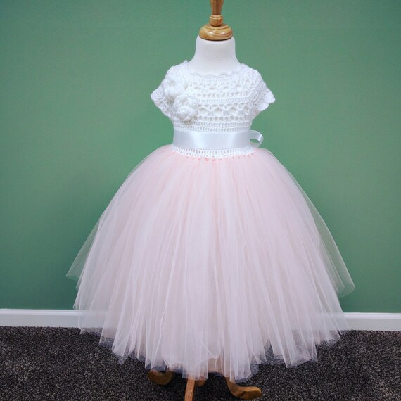 blush tutu dress