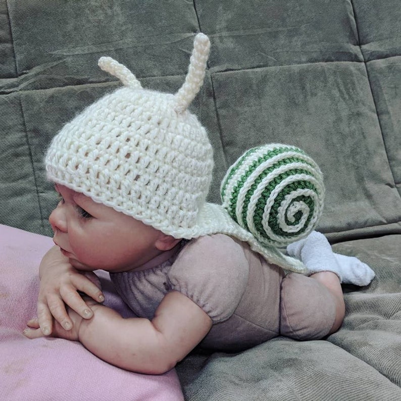 Newborn Snail Costume/Crochet Snail Outfit/Newborn Snail Etsy