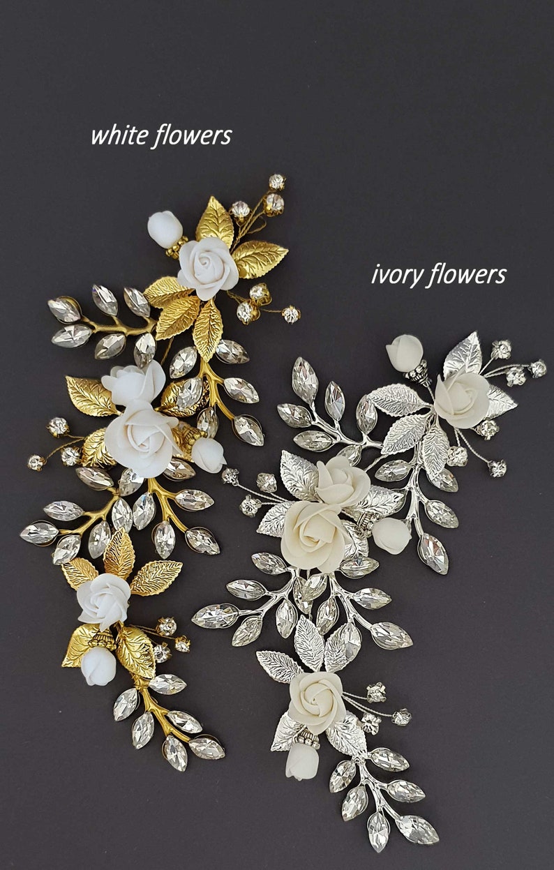 Blush Bridal Hair Piece Blush Flower Hair Clip Blush Wedding Etsy