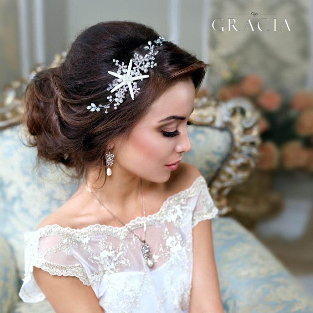 Starfish Wedding Hair Vine Accessories Starfish Wedding Hair Vine Accessories