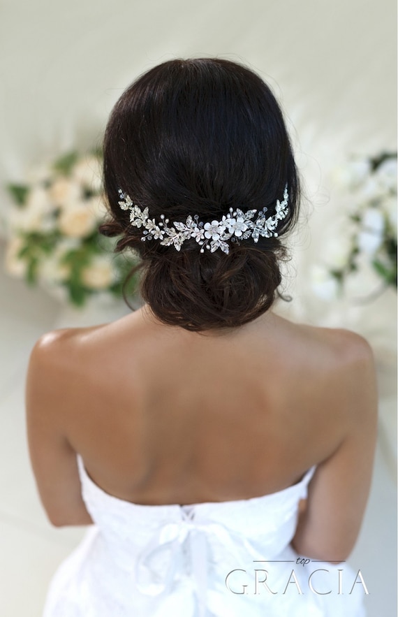 Buy Wedding Hair Accessories Bridal Hair Piece Wedding Headband Online in  India - Etsy