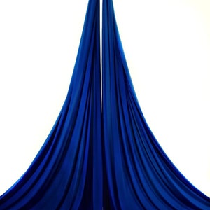 Aerial fabrics for acrobatics, aerial dance and circus Made in Spain dark Blue