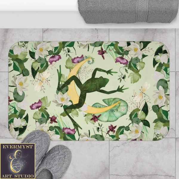 Green Bath Mat - Etsy