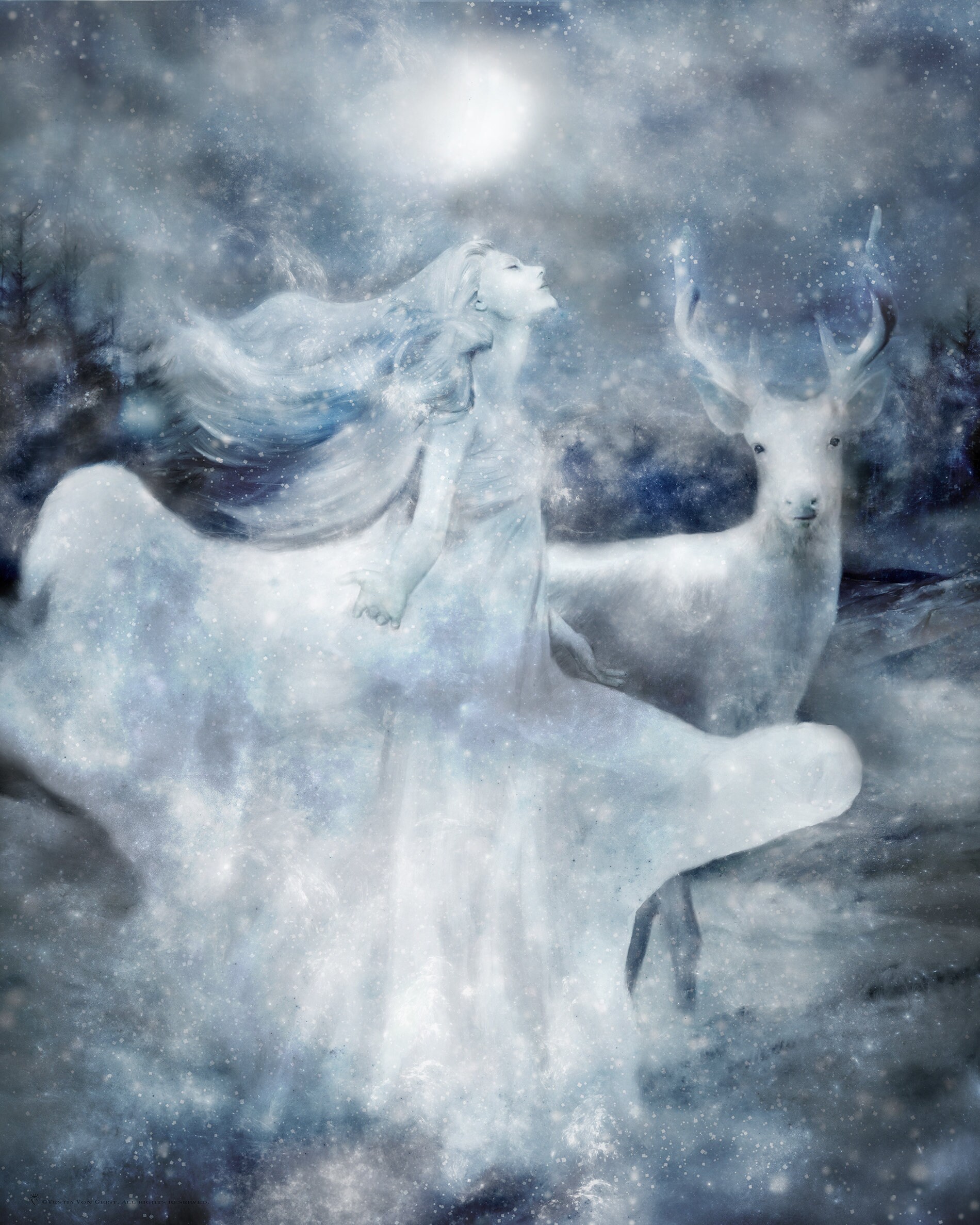 Winter Goddess Art Goddess Print Goddess Art Canvas Goddess | Etsy Winter Goddess Art Goddess Print Goddess Art Canvas Goddess | Etsy