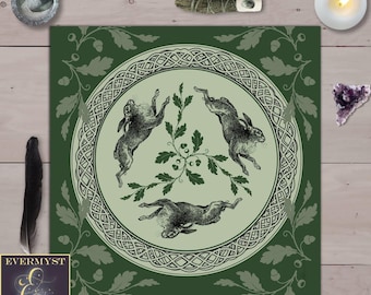 Celtic Rabbit Pagan, Wiccan Decor