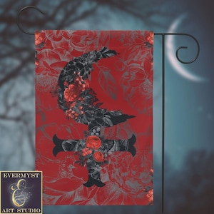 Lilith Symbol Garden Flag Yard Banner Sign