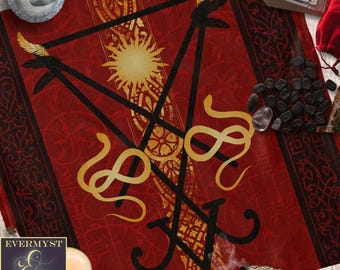 Altar Cloth | Lucifer Symbol