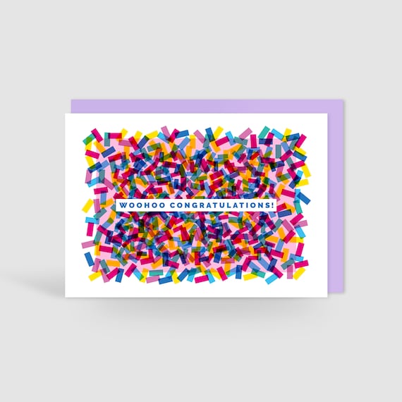 Woohoo Congratulations! Celebration Card
