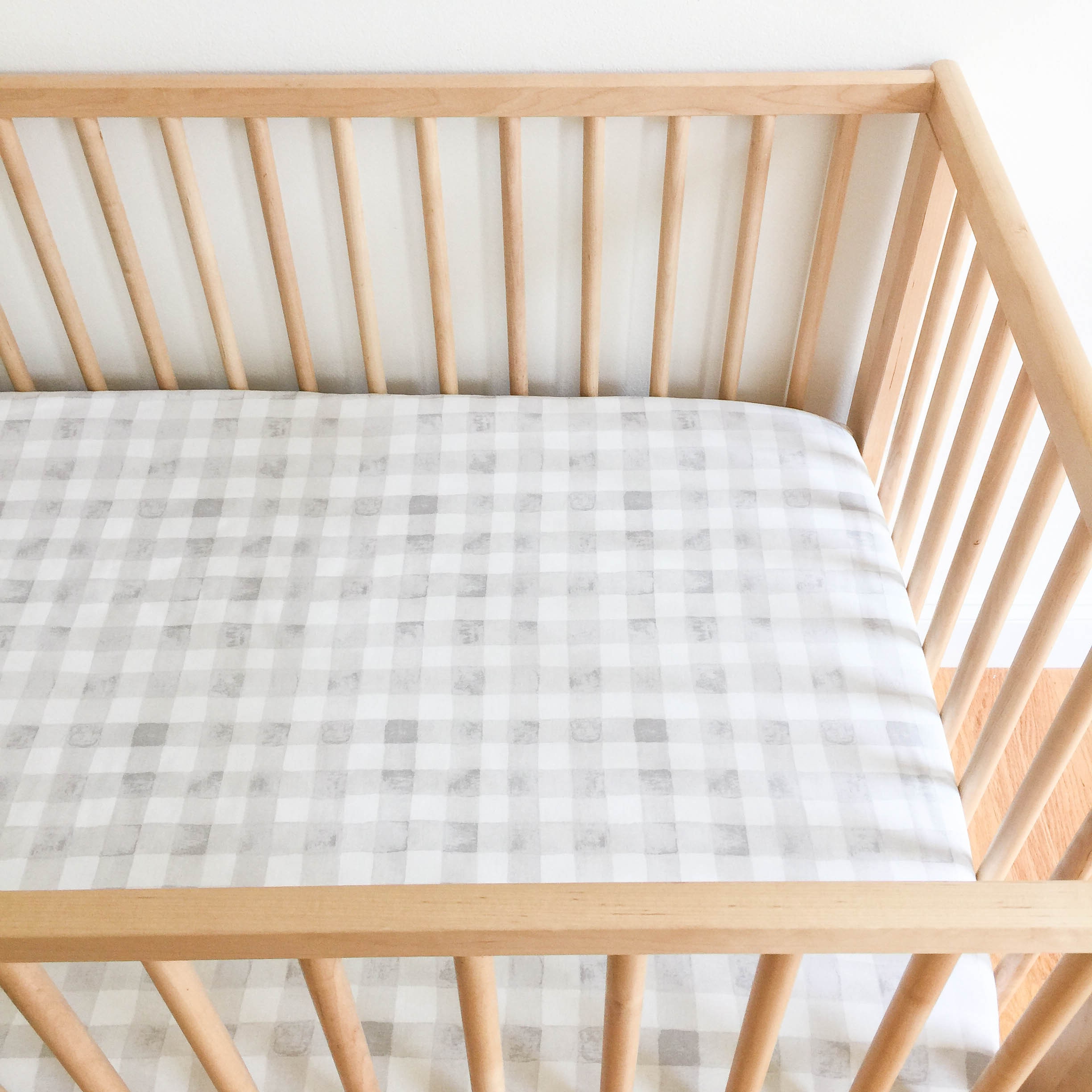 grey cot bedding