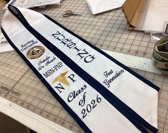 Graduation Herzing University/Logo design/Name/3 Letters/Year/Nursing vertical/NO ADDING extra wording /Made as posted only