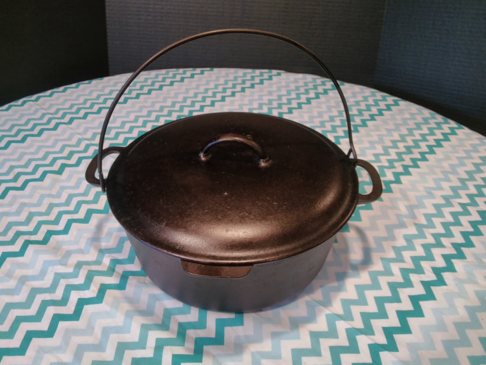 Vintage Vollrath Cast Iron Dutch Oven Size No 8 Etsy