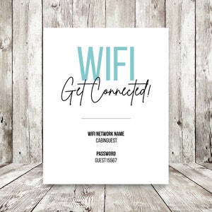 1-stronicowy szablon znaku powitalnego Airbnb| Przewodnik powitalny AirBnB| Znak z instrukcją wymeldowania wynajmu Airbnb| Zasady domu | Szablon znaku WIFI Airbnb
