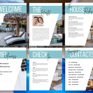Airbnb Welcome Book, Airbnb Host, Airbnb Bundle, Airbnb Template, VRBO Host, Rental Guidebook, Welcome Guidebook, VRBO Host Book, Homeaway