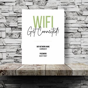 1-stronicowy szablon znaku powitalnego Airbnb| Przewodnik powitalny AirBnB| Znak z instrukcją wymeldowania wynajmu Airbnb| Zasady domu | Szablon znaku WIFI Airbnb