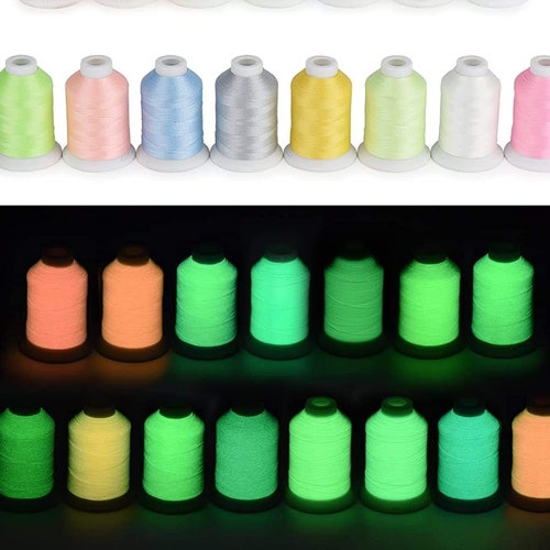 Glow in the Dark Thread Embroidery Thread Sewing Thread Etsy