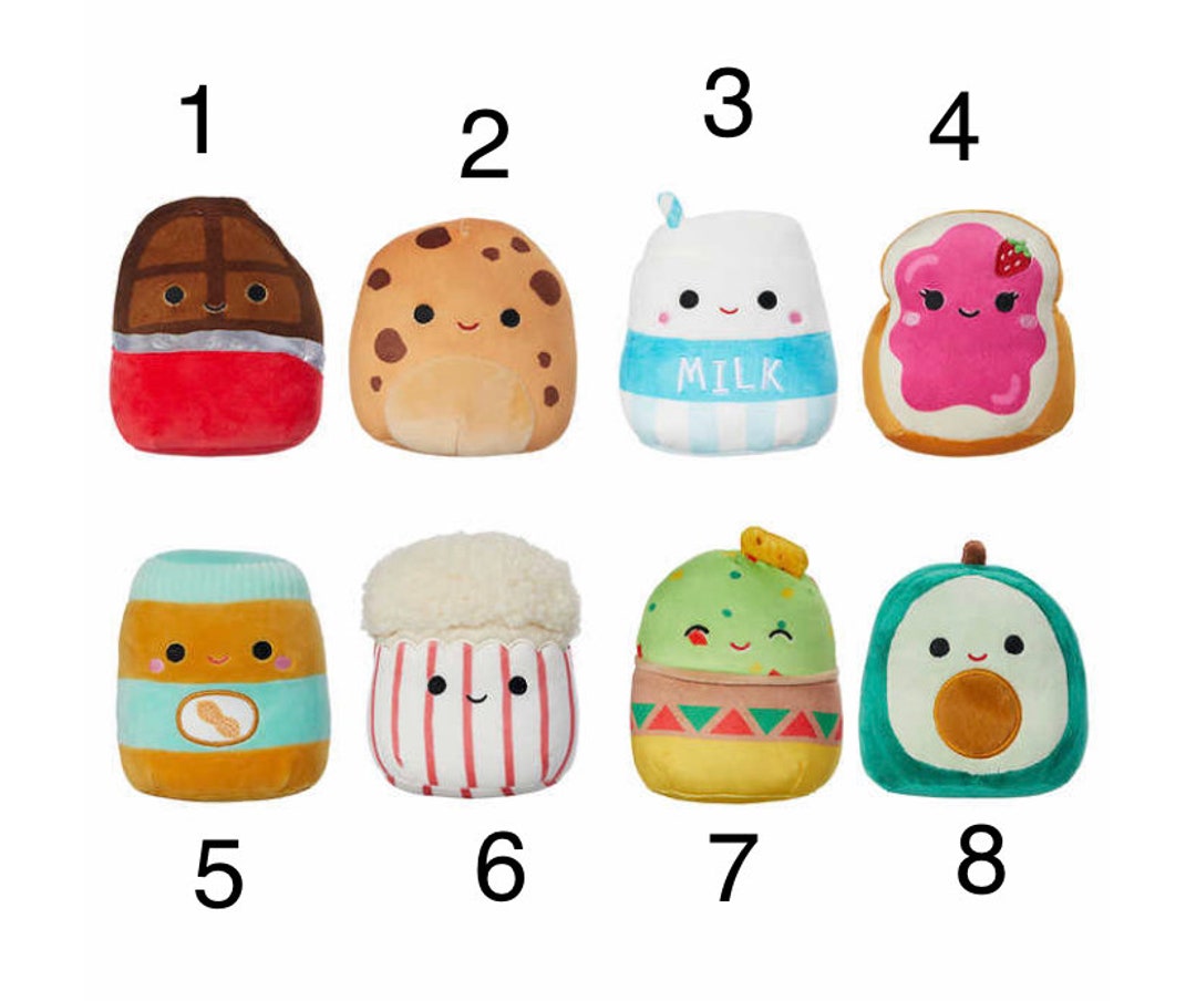 CUSTOM Personalized Mini Squishmallow New Without Tags With ANY NAME Etsy