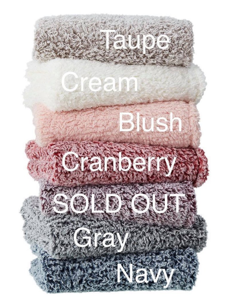 Custom Personalized Embroidered Sherpa Throw Blanket 50x60 Etsy