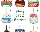 2023 Christmas Squishmallows Ornaments | 8 Pack | NEW!