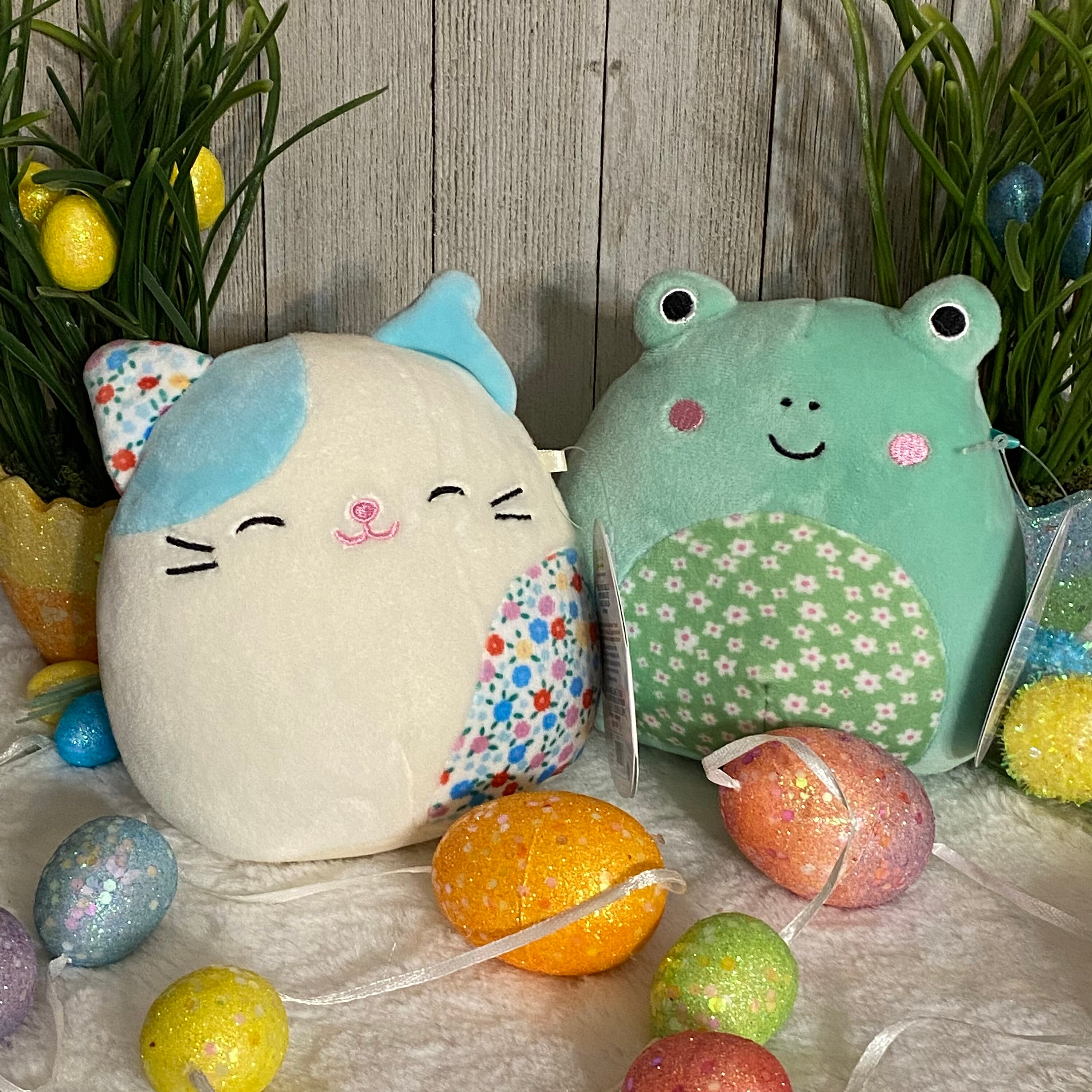 easter squishmallow keychain
