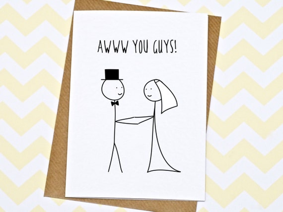 Lovely 20 Wedding Card Wishes Funny