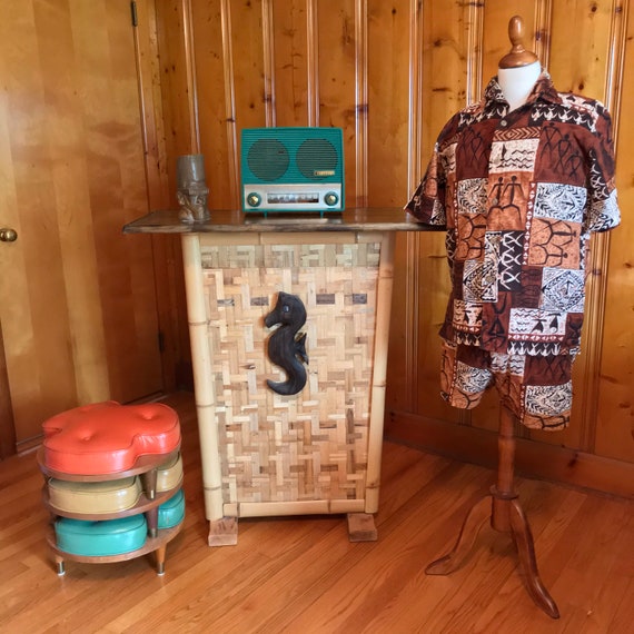 Vintage 1960s Hawaiian TIKI OASIS Men’s Swim Surf