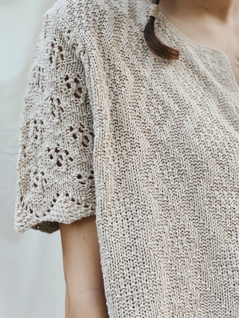 Vintage Oversized Knit Cardigan