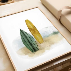 Printable Surf Art | Coastal Beach Decor for Nursery & Kids’ Room | Surfboard Wall Art