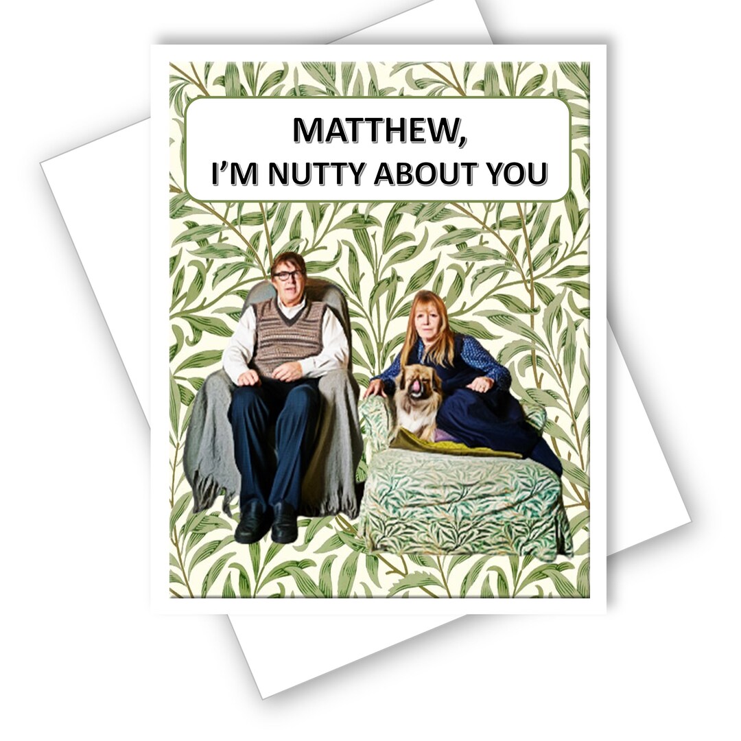 Valentines Day Card Gogglebox Nutty Giles Mary Funny Wife Husband