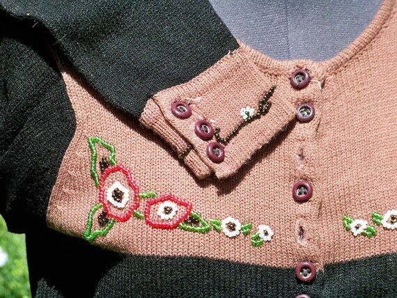 トップス vintage 80s dezert 2tone cardigun vintage 80s dezert 2tone cardigun Buy Vintage 80s Cardigan