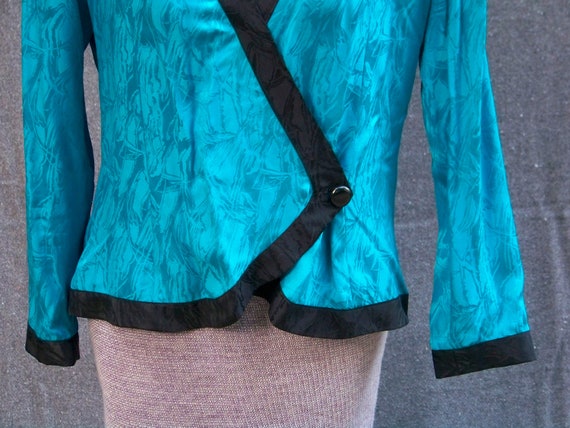 TOP IN MAGLIA DI SETA TRASPARENTE - TURCHESE - DONNA | H&M IT