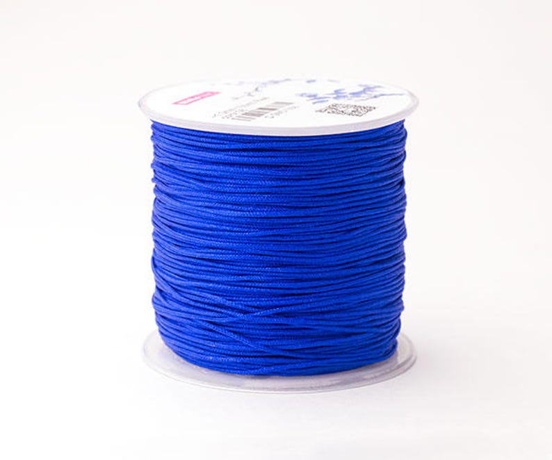 Nylon Cord \u2013 Pick A Color Macrame String 20ft \u2013 1mm Braided Beading Thread Chinese Knotting Cord