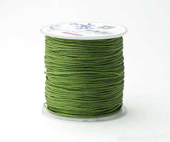 Ko Thread, Nylon Beading Thread, 12-Piece Color Assortment, Japanese Pre-Waxed 100% Nylon, 330tex, Tangle Resistant Knotting Cords, 50 Meters, Use
