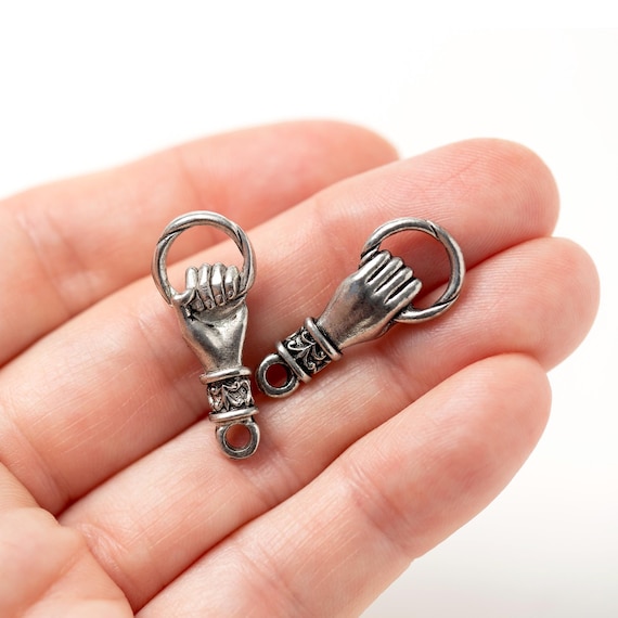 2 Pezzi Autentico Connettore Cauzione Con Chiusura Pendente - Foto 12