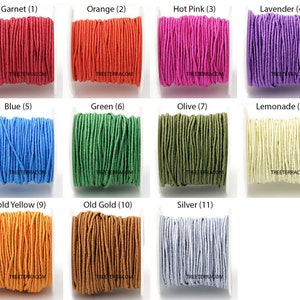 3Yards 1.7mm Wrapped Silk Cord, Satin Cord, Faux Silk Rope, Thread, Kumihimo Cord, Shiny Macrame Cord, Chinese Knotting Cord – Pick A Color