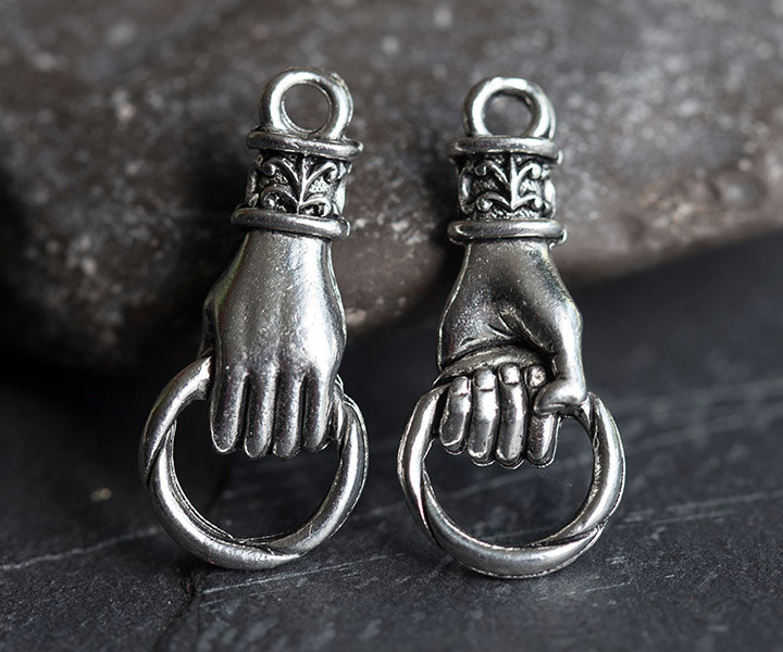 2 Pezzi Autentico Connettore Cauzione Con Chiusura Pendente - Foto 2