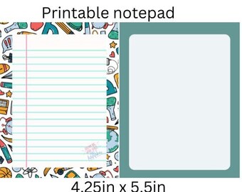 Downloadable and Printable Whimsy Blue and Black Heart With - Etsy