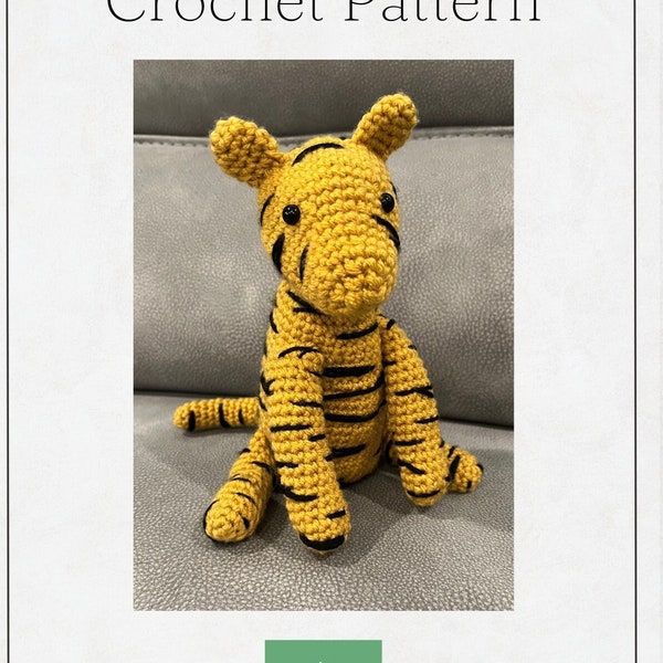 Vintage Tigger Crochet Pattern