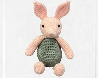 Vintage Piglet Crochet Pattern