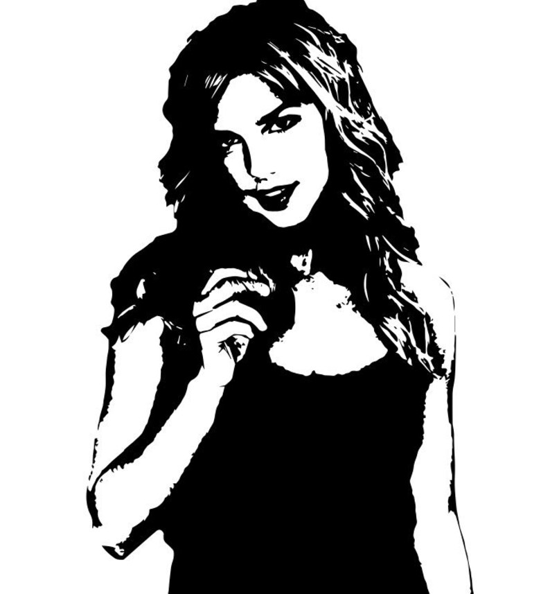 Lexi Branson Vampire Diaries Silhouette SVG for T-shirt | Etsy