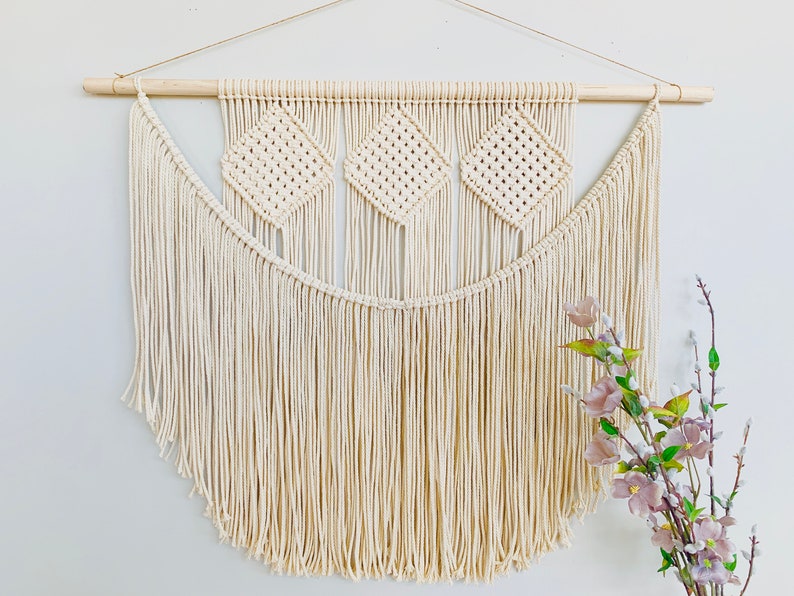 Extra Large Macrame Wall Hanging / Fiber Art Wall Decor / Etsy