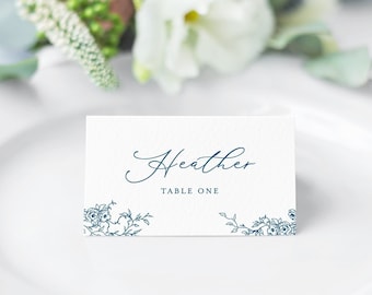 PRINTED Place Cards with Meal Options, Wedding Escort Cards, Wedding Name Cards, Place Setting Cards, Flat Place Cards, Tented Place Cards