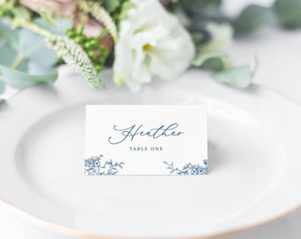PRINTED Place Cards with Meal Options, Wedding Escort Cards, Wedding Name Cards, Place Setting Cards, Flat Place Cards, Tented Place Cards