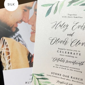 Cactus and Succulent Invitation, Gold Cactus Wedding Invitation, Fun Arizona Invitation, Palm Springs Invitation image 3