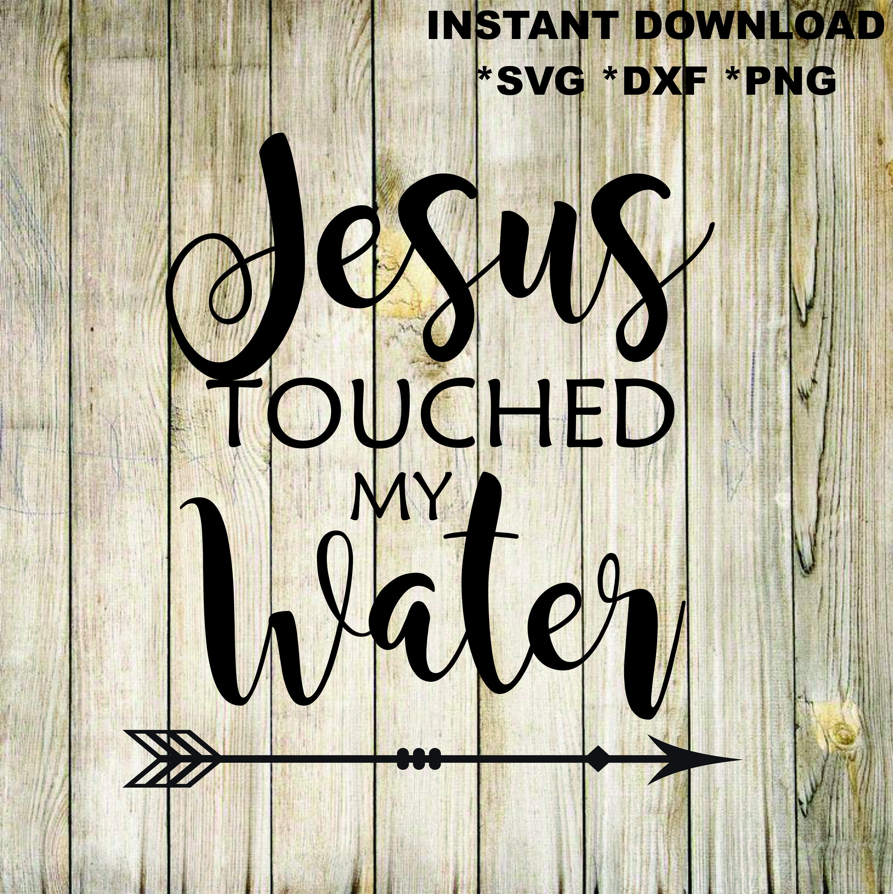 Download Jesus Touched my Water svg Cut file Wine humor Vinyl for ...