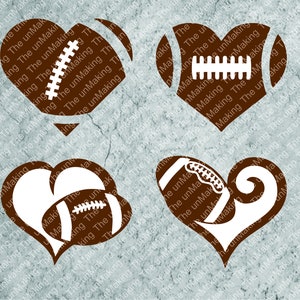 Football bundle svg, football Cut file, DXF, SVG, PNG perfect for Silhouette or Cricut, sports svg, football mom svg