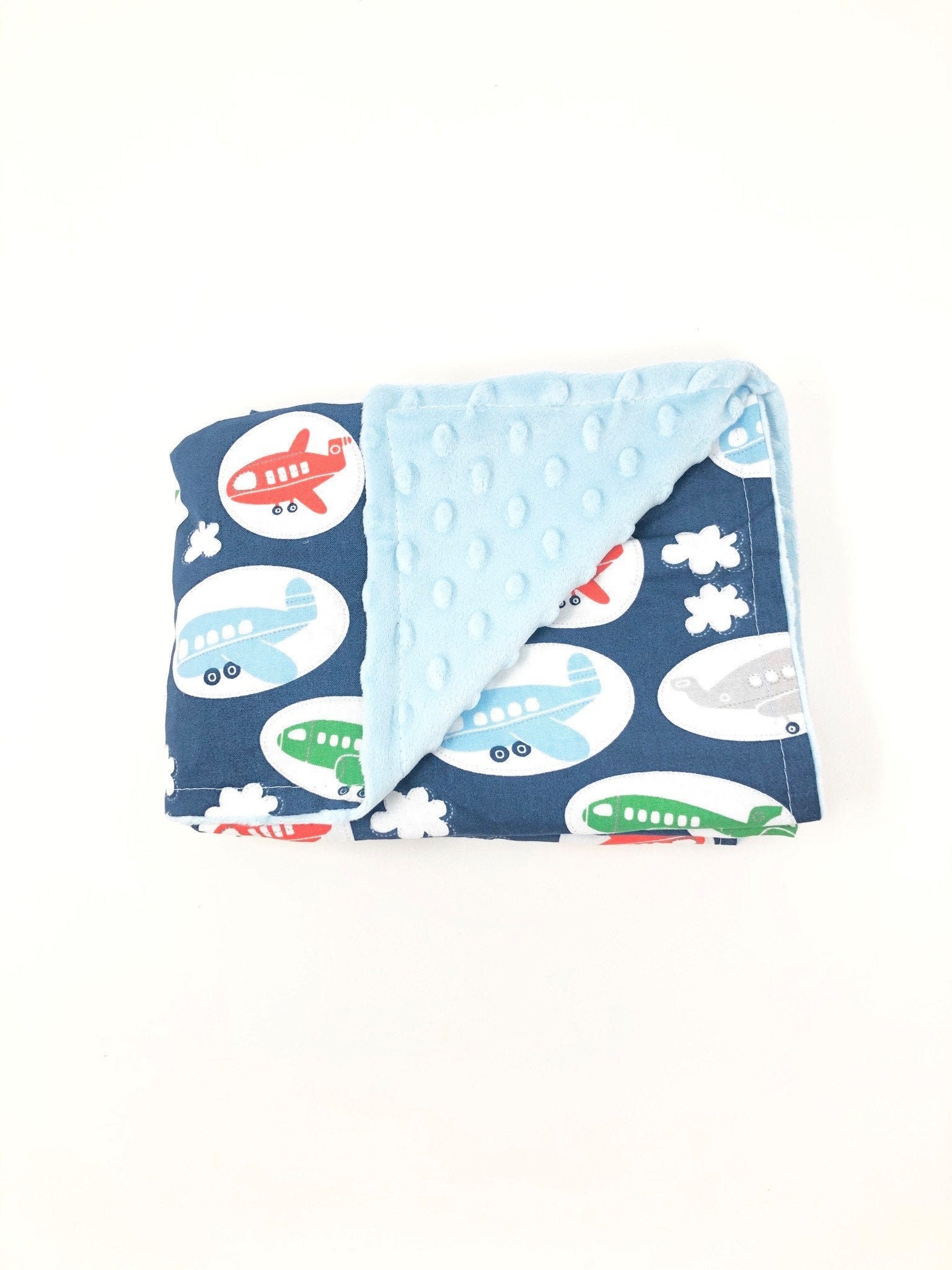 Airplane Baby Blanket 24 x 36