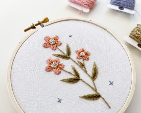 Florals Embroidery Kit – BEININOVAT