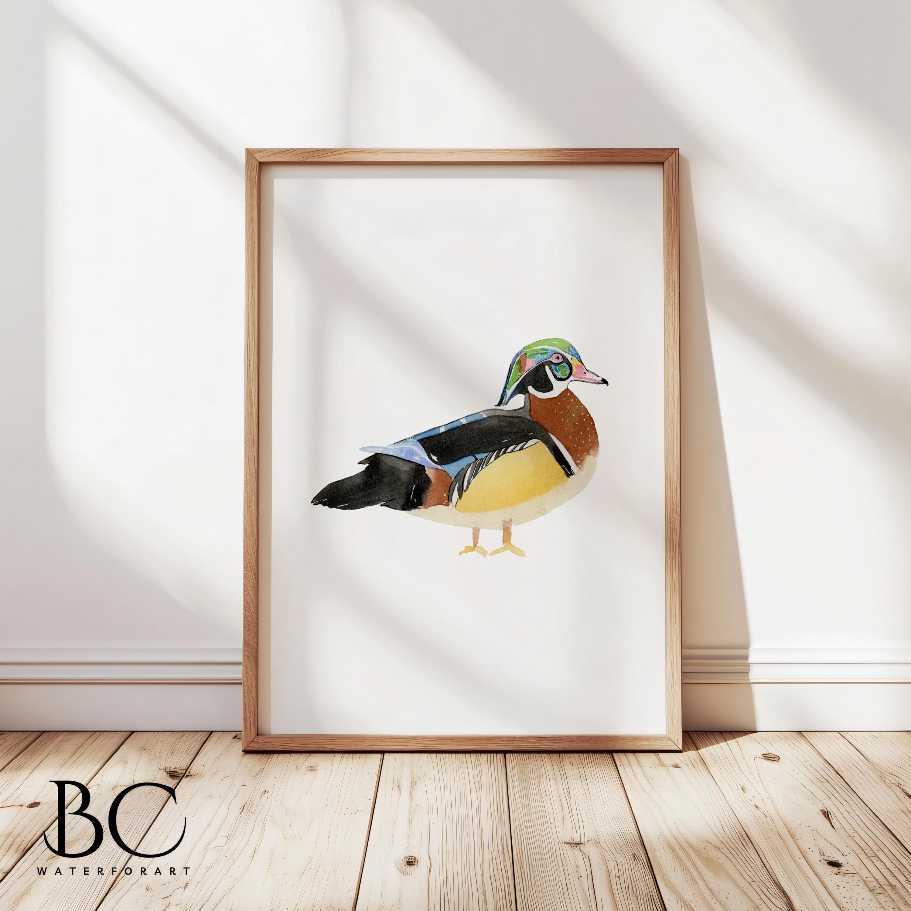 Common Duck イラスト 木製ボード 絵 【公式通販】