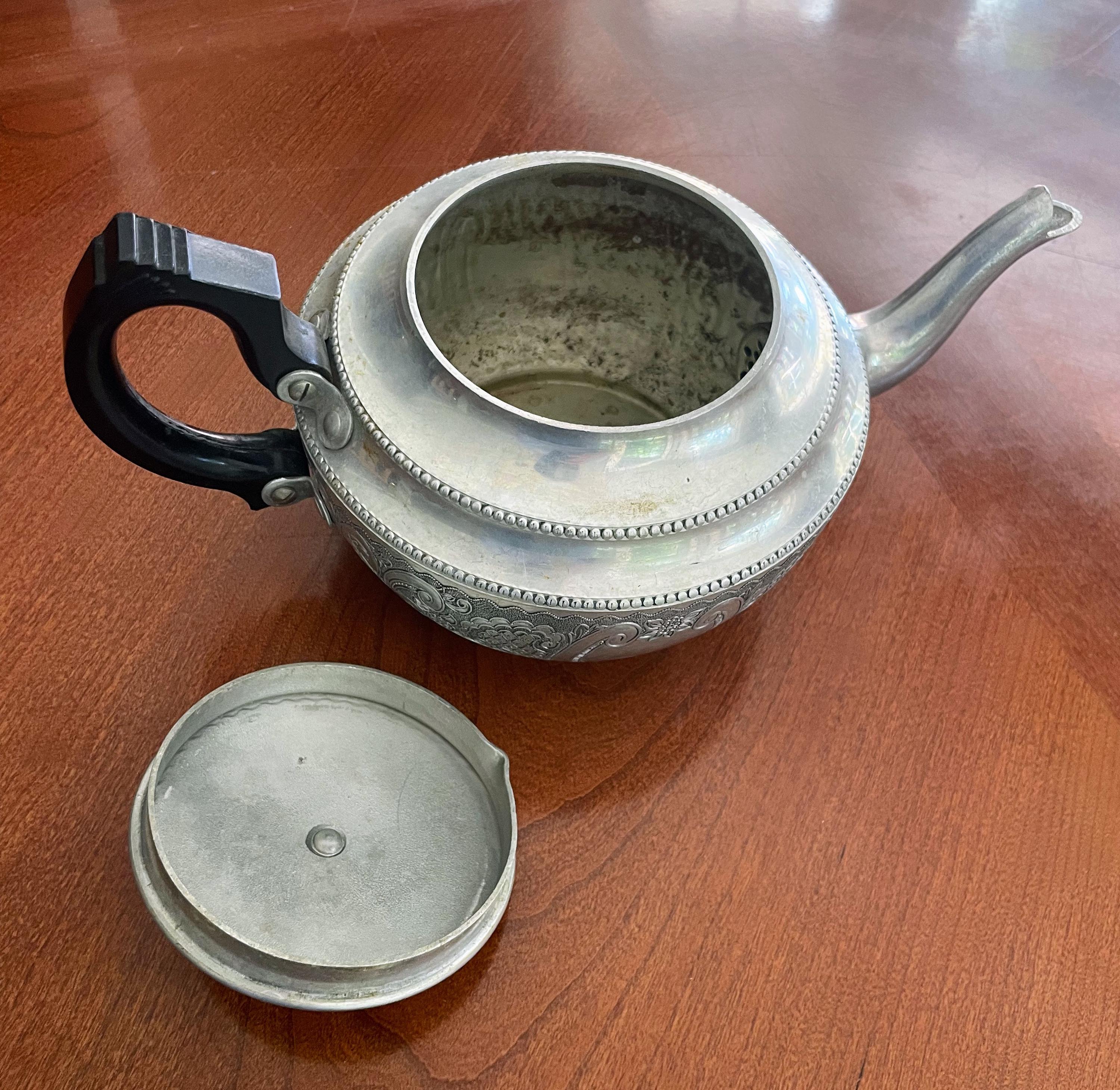 Vintage Teapot Sona Ware the Aluminum Works Stratford-on-avon 
