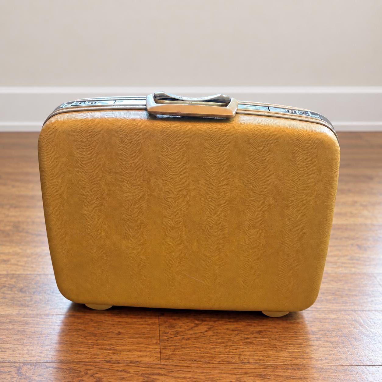 Samsonite Yellow Hard Case Suitcase - Etsy